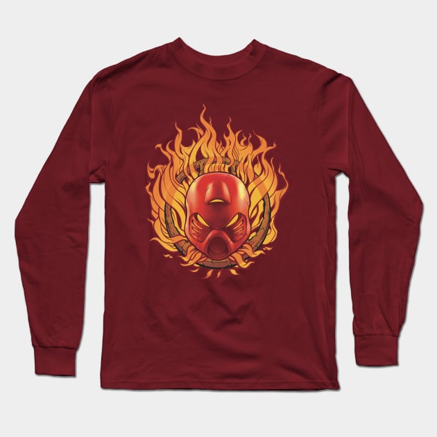 Toa of Fire Long Sleeve T-Shirt by Funny Figs